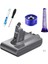 Adaptör, 21.6V V6 DC62 Adaptör + Filtreler Tam Set SV04 SV03 DC58 DC59 DC61 DC74 Hayvan DC72 Vakum Için Değiştirilir, Koyu Gri (Yurt Dışından) 5