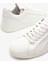 Dobby Beyaz Hakiki Deri Kadın Sneakers 5