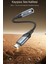 Type-C To 3.5mm Jack Aux Dac Çip+Hi-Fi Ses + Ce Lisanslı Kulaklık Çevirici Dönüştürücü Hasır Örgülü Sağlam Orjinal 3