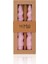 Burgu Şamdan Mumu 2li Set Blush 17 cm 3