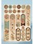Vintage Temalı 12*17 cm Sticker / Scrapbook, Bullet Journal, Planlayıcı, Ajanda Için 1