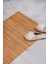 Lüx Bambu Kaymaz Banyo Paspası- Su Geçirmez-Çok Amaçlı Mat 45*70 3