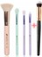 Temel Makyaj Fırça Seti NasBrushSet 77 + Nascita Oval Yapılı Kapatıcı Fırçası Nasbrush 136 2