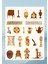 Vintage Temalı 12*17 cm Sticker / Scrapbook, Bullet Journal, Planlayıcı, Ajanda Için 1