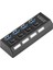 4 Port Düğmeli USB 3.0 Çoklayıcı Hub 2
