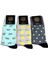 Pick Up Your Socks Organik, Pamuklu, Dikişsiz, Özel Tasarım Erkek Çorap. 41-46 Beden. 3 Adet 1