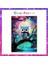 9 Renk El Yapımı Pastel Renk Simli Suluboya Seti, 6'li Boyama Kağıtları, Sticker Seti, Poster, Fırça 5