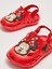 Minnie Mouse Lisanslı 3D Patch Detaylı Lastikli Kız Bebek Sandalet 3