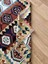 162 x 100 cm El Dokuma Kilim, Canlı Renkli Yün Kilim, Harika Canlı Renkli Kilim, Vintage Severler Için Şık Kilim 4