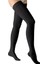 Orta Basınçlı (23 - 32 Mmhg) Uyluk Boyu Varıs Çorabı Siyah (Burnu Kapalı) 2
