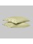 Monochrome %100 Pamuk Saten Yastık Kılıfı-Lemon Cream 1