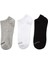 U Low Cut 3 Pack Sock S212300-900 Unisex Siyah-Gri-Beyaz Çorap 1