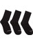 U Skx Paded Crew Cut S212283-001 Siyah Çorap 1