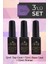 Kalıcı Oje Kalıcı Oje Protez Tırnak Top Coat, Thin Base Coat, Primer 3lü Set (12 ml) 1