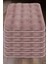 Bubble Kaymaz Sandalye Minderi 6'lı 40 x 40 Pembe 2