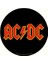Ac / Dc Kırmızı Baskılı Pikap Keçesi Slıp Mat 1