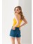 Ponpon Desenli Askılı Crop Top, Body, Şık Rahat V Yaka Fitilli Kolsuz T-Shirt Krop, Askılı Krop, Top 3