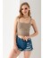 Ponpon Desenli Askılı Crop Top, Body, Şık Rahat V Yaka Fitilli Kolsuz T-Shirt Krop, Askılı Krop, Top 2