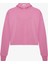 Pembe Kapüşonlu Silky Touch Sweatshirt 5