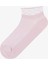 Tulle Point 3lü Pembe Beyaz Patik Çorap 4