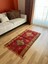 188 x 77 cm El Dokuma Türk Kilim, Ender Desenli Harika Kilim, Şık Boho Stili Ev Dekoru, Nostaljik Kilim 5