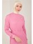 Beli Ayarlanabilir Gofreli Elbise 23Y9659 Şeker Pembe 2