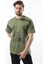 Haki Baskılı Erkek T-Shirt E7115 1
