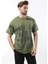 Haki Baskılı Erkek T-Shirt E7115 3
