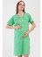 Kadın Kısa Kol Lohusa Yeşil Tunik C5T3N1O804 1