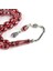 Ateş Kehribar 925 Ayar Gümüş Çakım ve Püskül Beyzi Kesim 8.5x12 mm Tesbih 5