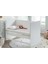Babywhen Pratik Sallanır Anne Yanı Beşik 60X120 Beyaz 1