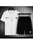 Yeni Sezon Mpower Baskılı Oversize Tshirt - Slim Fit Pamuklu Şort 2'li Takım 1