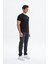 Erkek Jean Slim Fit Dar Kesim Likralı Esnek Kot Pantolon K9PPD0520 2