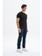 Erkek Jean Slim Fit Dar Kesim Likralı Esnek Kot Pantolon K9PPD0520 2