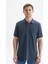 Erkek Regular Fit Basic % 100 Pamuk Pike Polo Yaka Tişört Y29374354502 1