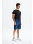 Erkek Regular Fit Basic Süprem % 100 Pamuk Cepli Şort Y29504279002 3