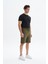 Erkek Regular Fit Basic Süprem % 100 Pamuk Cepli Şort Y29504279002 3