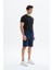 Erkek Regular Fit Basic Süprem % 100 Pamuk Cepli Şort Y29504279002 3