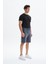 Erkek Regular Fit Basic Süprem % 100 Pamuk Cepli Şort Y29504279002 3