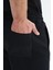 Erkek Regular Fit Basic Süprem % 100 Pamuk Yandan Ve Arka Cepli Şort Y29504279302 4