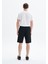 Erkek Regular Fit Basic Süprem % 100 Pamuk Arka Ve Yandan Cepli Şort Y29504279102 5