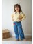 Kız Çocuk Bluz Kot Jean Pantolon Alt Üst Takım 5825 1