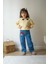 Kız Çocuk Bluz Kot Jean Pantolon Alt Üst Takım 5825 5