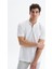 Erkek Regular Fit Basic % 100 Pamuk Pike Fermuarlı Polo Yaka Tişört Y29374354002 3