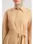 Polo Yaka Basic Pamuk Elbise 24Y9822 Camel 5