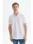 Erkek Regular Fit Basic % 100 Pamuk Pike Polo Yaka Tişört Y29374353802 1