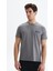 Erkek Regular Fit Yazı Baskılı Süprem Bisiklet Yaka Tişört Y29344472302 1