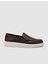 %100 Deri Kahverengi Erkek Loafer 1