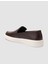%100 Deri Kahverengi Erkek Loafer 5