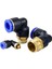 Pnömatik Dirsek Bağlantı 1/4 - 6 mm 1